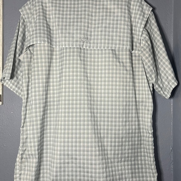 Drake Waterfowl FeatherLite Plaid Wingshooter Shirt Men’s Small Vented S/S Fish - Picture 8 of 8